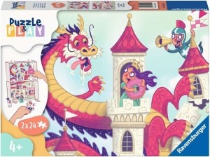 PuzzlePlay-KoninkrijkVanDeDonutsPuzzel2x24stukjes
