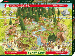 FunkyZoo-BlackForestHabitatPuzzel1000stukjes