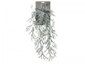 Platyceriumhangerl60cmgrijsgroenheaderzijdenepbloem-Louismaes