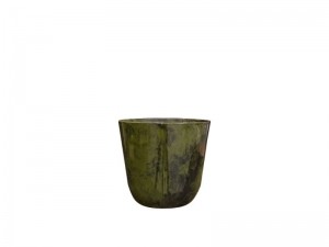 PotPalermomarblegreenD17H15cm-Ts