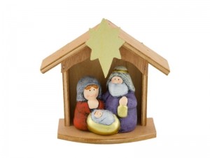 Figurinechristmassceneceramic15x65x16cm-Dijknaturalcollections