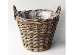 MandRotanAntiqueGreyD30H23CM-Vanderleeden