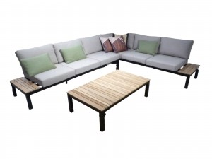 Toriloungesetblackteakinclusiefflaxbeigekussens325x255cm-Yoi