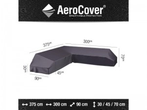 Loungesetplatformhoesrechts375x300x90xH304570cm-Aerocover