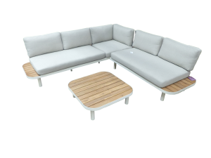 Moacornersettaupeacaciainclroyalstonegreenkussens-Eurofleuraanbieding