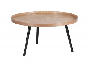 WOOODBijzettafelMesa78cm-Naturel-Rond