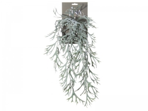 Platyceriumhangerl60cmgrijsgroenheaderzijdenepbloem-Louismaes