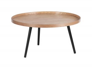 WOOODBijzettafelMesa78cm-Naturel-Rond
