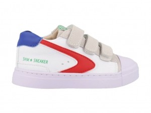 ShoesmeSneakersSH22S015-DWitRoodmaat