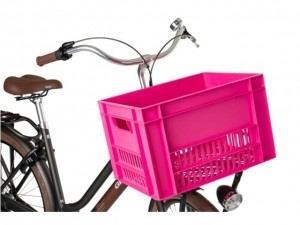 FietskratLargeRoze34L