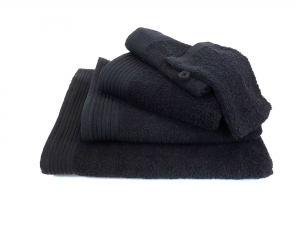 Deluxepakketbadtextiel550gramZwart-18stuks