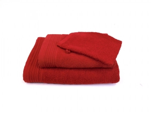 Budgetpakketbadtextiel450gramRood-8stuks