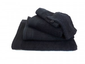 Deluxepakketbadtextiel550gramZwart-18stuks