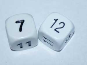 RekenDobbelsteen7-1210stuks