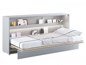 OpklapbedCONCEPTIONPRO90x200cmmatgrijshorizontaal