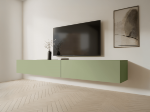 Tv-meubelKINGSTON2klapdeuren210cmavocado