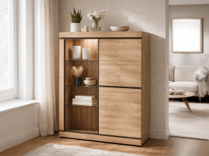 VitrineMARNOIX3deurenmetLEDfranseeik