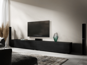 Tv-meubelKINGSTON2klapdeuren245cmzwarteeik