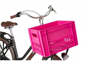 FietskratLargeRoze34L