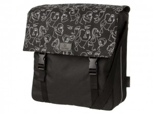 EnkelefietstasShopperLiviaTrendZwart17L