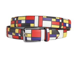 MondrianicRiemLureaux-NetteRiemenVoorHeren
