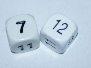 RekenDobbelsteen7-1210stuks