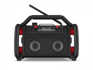 PerfectProROCKPROBouwradio-FMRDSDAB-AUX-in-Bluetooth-WerktOpNetstroomEnLithiumAccu