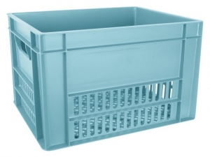 KunststofFietskratLichtBlauw