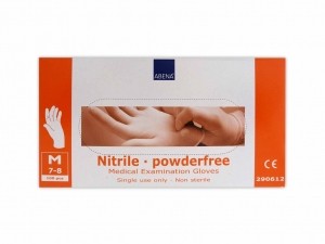 AbenaNitril-HandschoenenpoedervrijMaatMwit100st