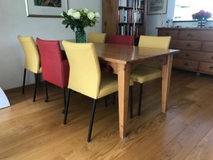 Setvan6lereneetkamerstoelen-2verschillendemodellen-diversekleurenleer-EchtleerModernontdekdeveleLeersoortenenKleurenbijShopX