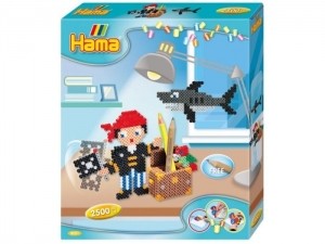 HamaStrijkkralenPiraten2500Delig