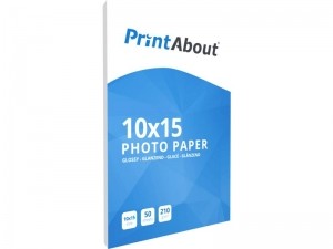PrintAboutPremiumGlossy10x15210gramsfotopapier50vel