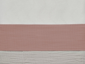 JolleinWrinkledCottonRosewood75x100cmWieglaken