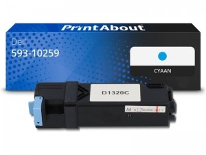 PrintAbouthuismerkToner593-10259KU051CyaanGeschiktvoorDell
