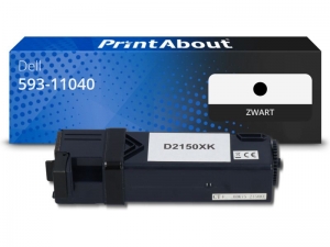 PrintAbouthuismerkToner593-11040N51XPZwartGeschiktvoorDell