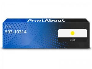 PrintAbouthuismerkToner593-10314FM066GeelGeschiktvoorDell