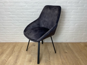 EetkamerstoelVivevelvetantracietOUTLET