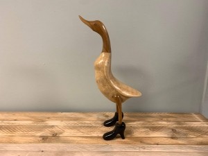 Decoratieeendvrouwstaand