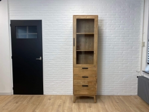 MangohoutenkastRienmetladesendeur