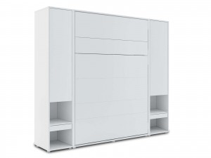 OpklapbedCONCEPTIONPRO140x200cmmatwitverticaalmetkastenenmatras