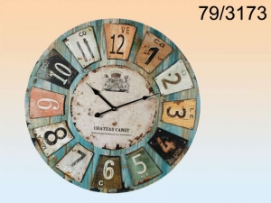 HoutenWandklokChateauCanet
