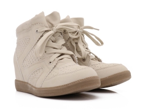 BonnyWedgeSneakersBeige