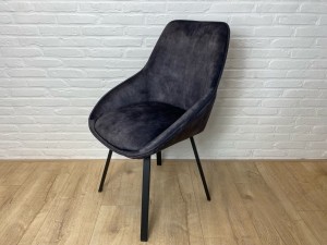 EetkamerstoelVivevelvetantracietOUTLET