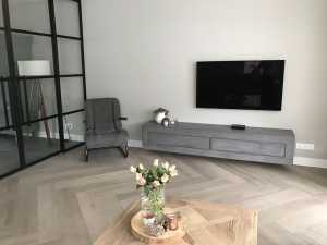 BetonlookTVmeubelJalum220x40x40OUTLET