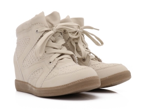 BonnyWedgeSneakersBeige
