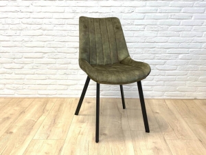 EetkamerstoelBenjavelvetgroenOUTLET