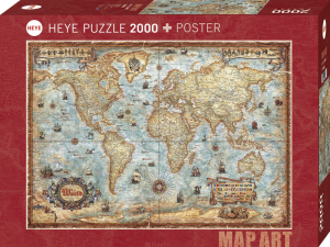 MapArt-TheWorldPuzzel2000stukjes