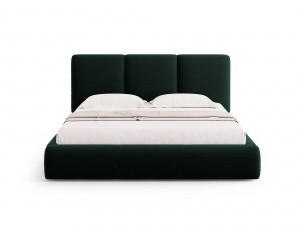 BedframeNicolasvelvetmetopbergruimteenhoofdbord140x200cmCosmopolitanDesign