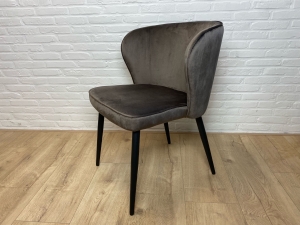 EetkamerstoelOslobruinvelvetOUTLET