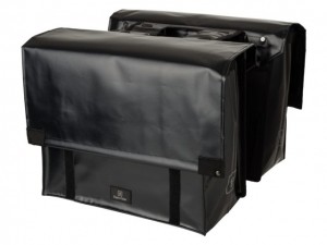DubbelefietstasCargoTarpaulin46LZwart